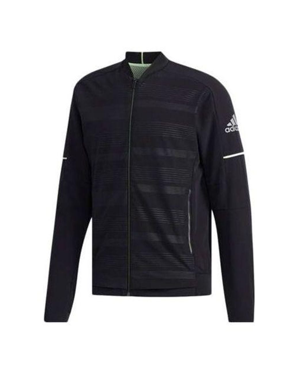 Adidas Blue Mcode M Jkt Athleisure Casual Sports Tennis Jacket for men