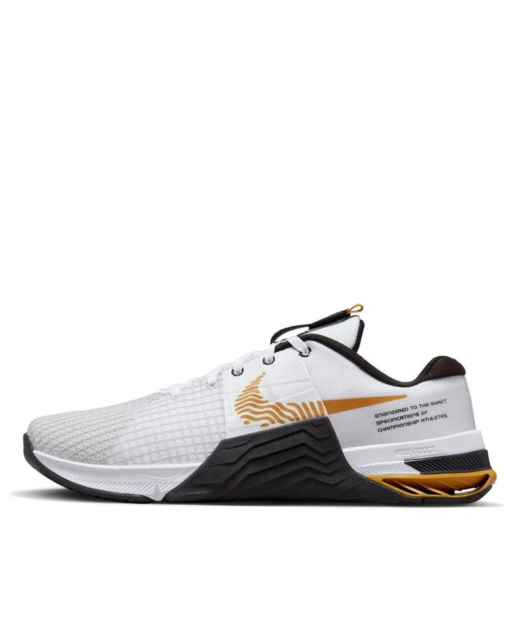 Nike White Metcon 8 Suede' for men