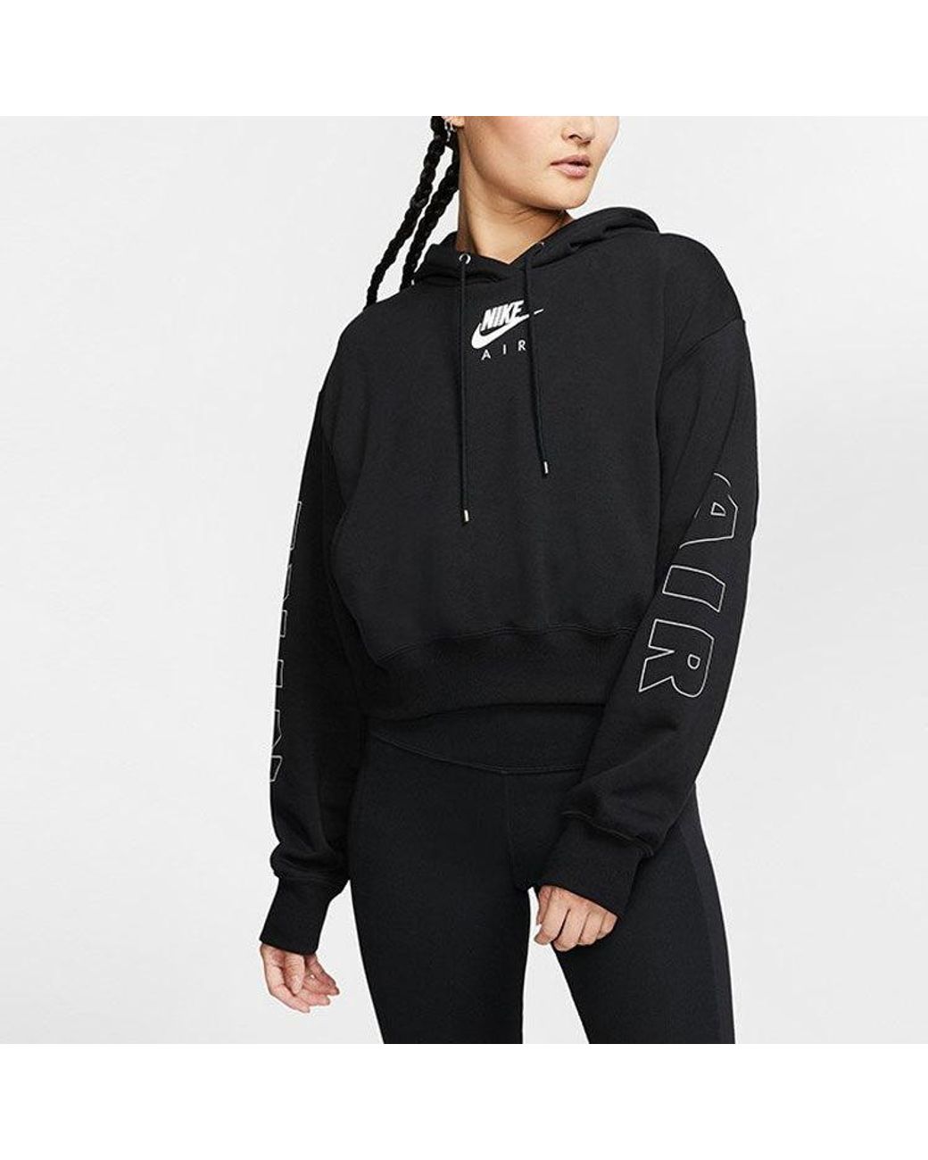 Nike Black (Wmns) Air Fleece Hoodie
