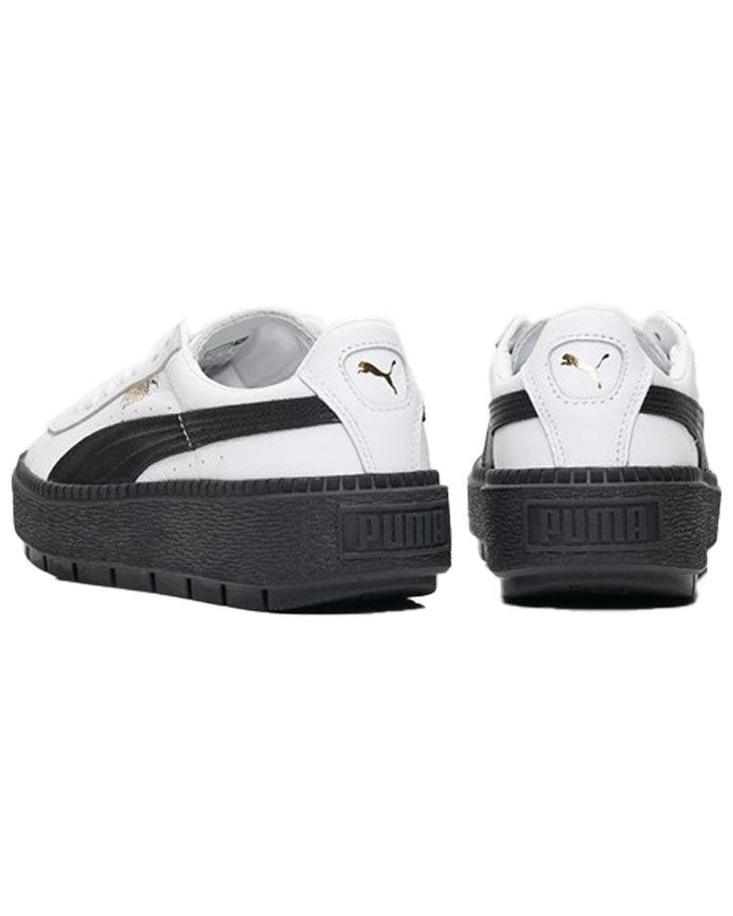 PUMA Black (Wmns) Platform Trace L