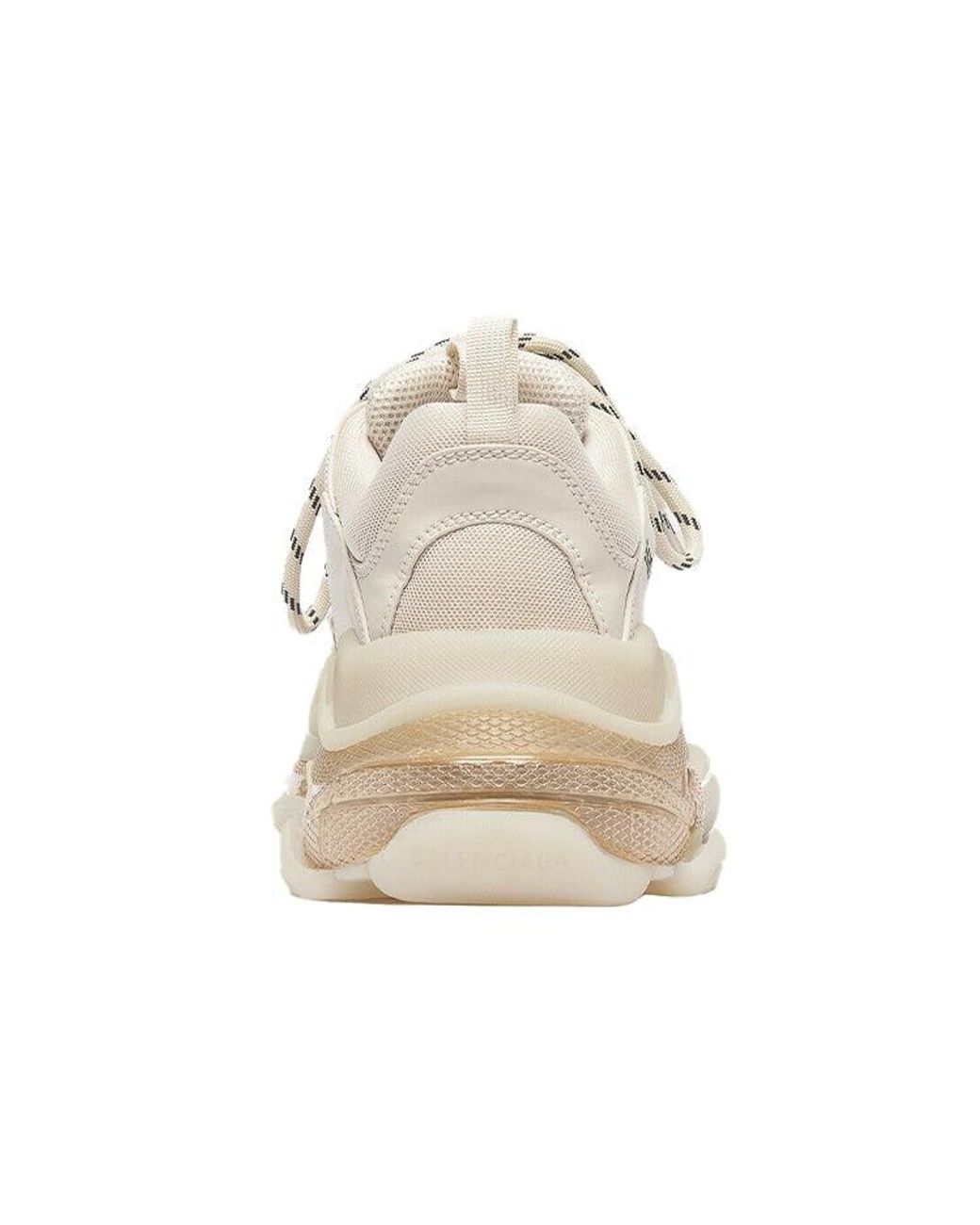 Balenciaga White (Wmns) Triple S Sneaker 'Clear Sole