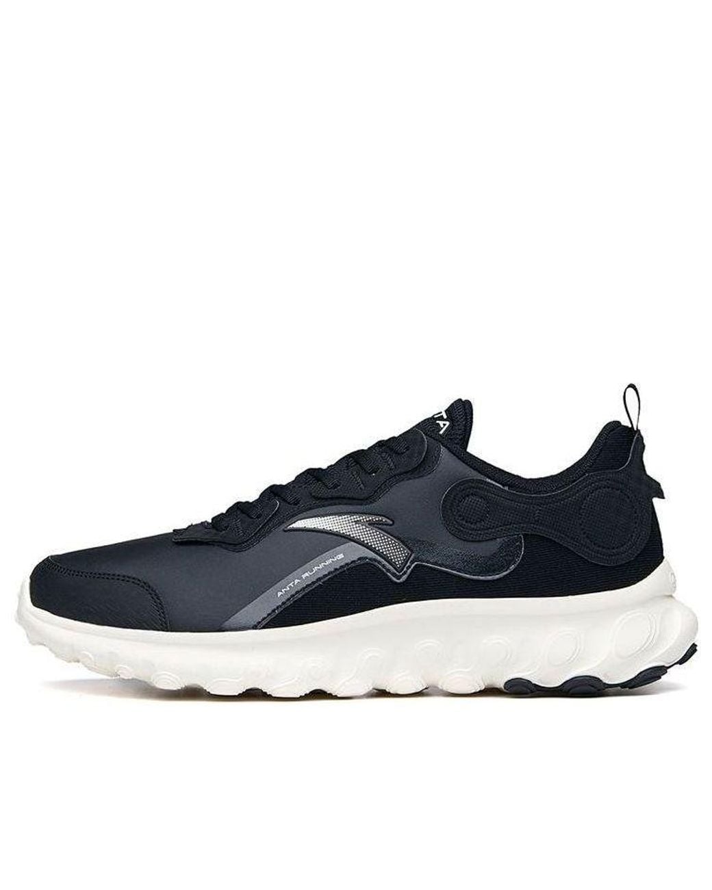 Anta Blue Run Collection Leather With Logo' for men