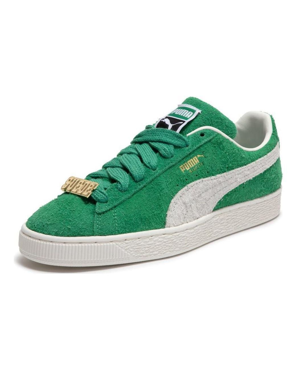 PUMA Green Suede 'Fat Lace for men