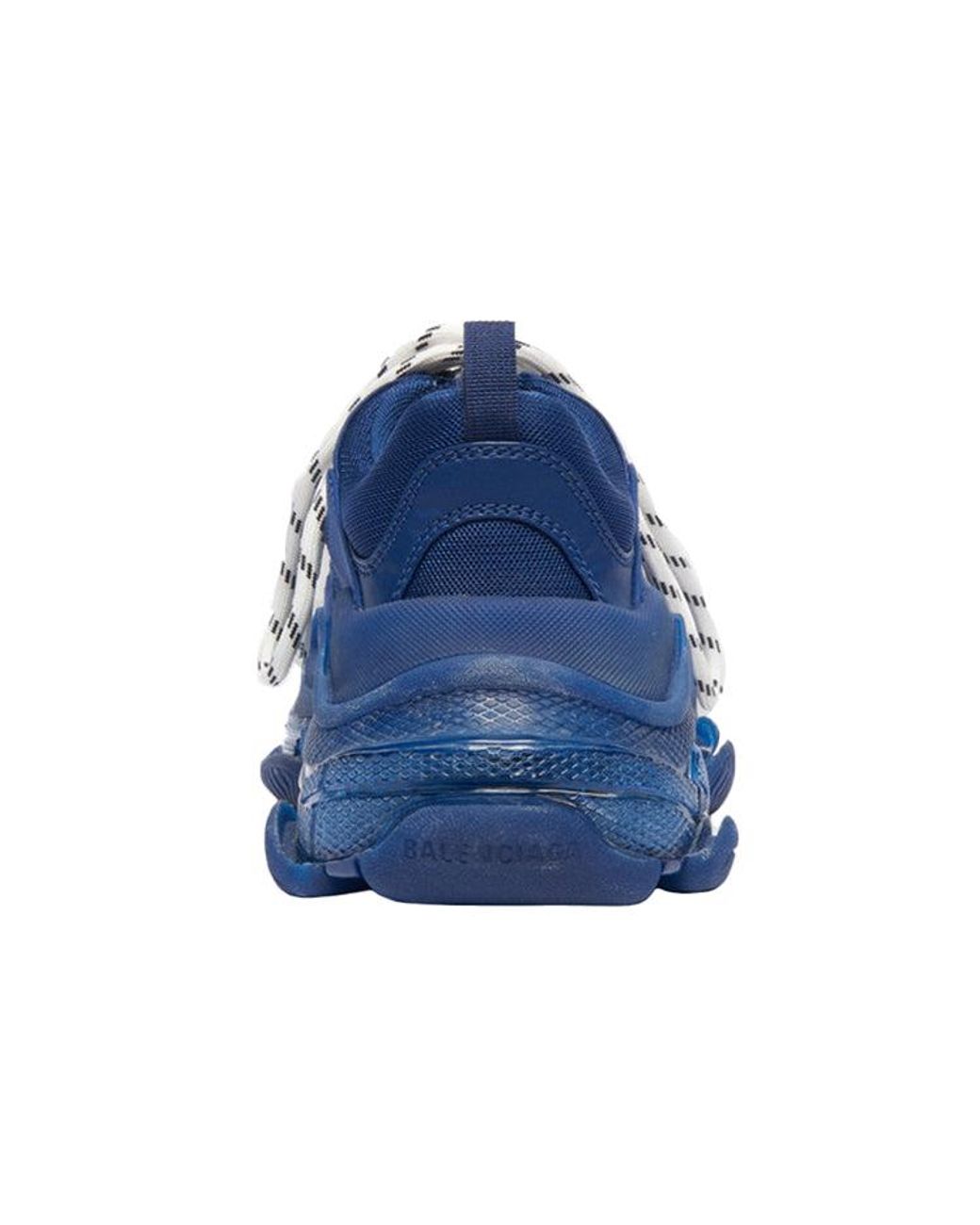 Balenciaga Blue (Wmns) Triple S 'Clear Sole'