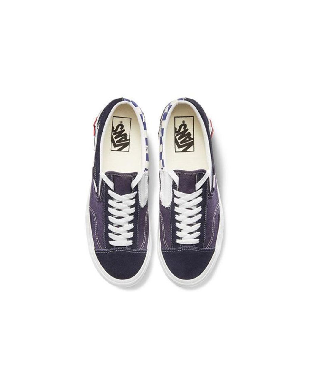 Vans Blue Slip-On Cap 'Checkboard/ for men
