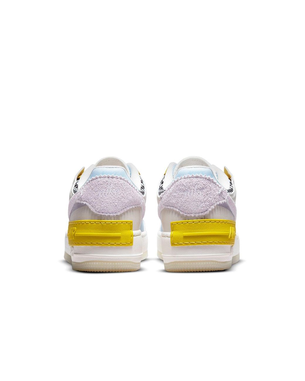 Nike White (Wmns) Air Force 1 Shadow 'Patchwork'