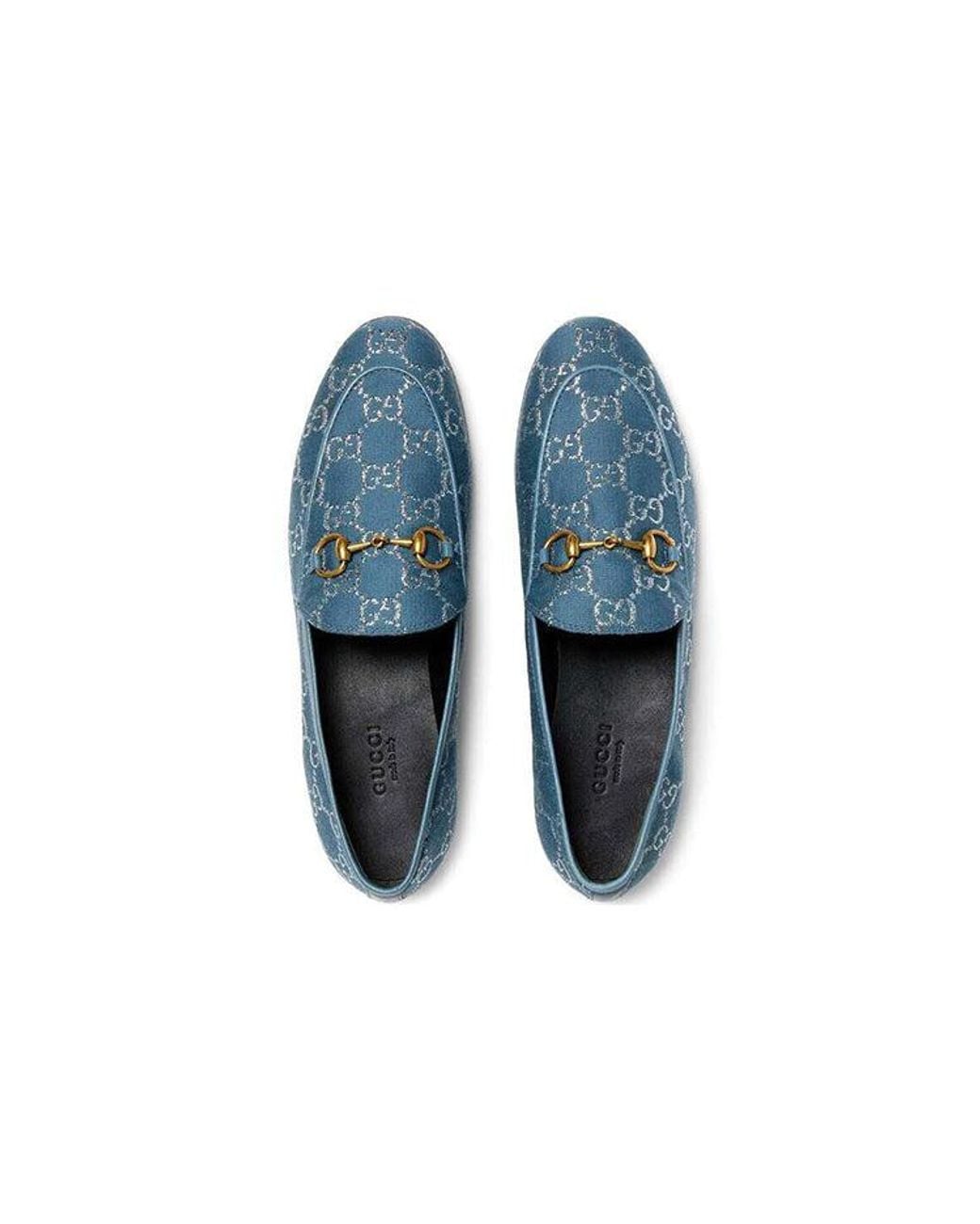 Gucci Blue (Wmns) Jordaan Loafers