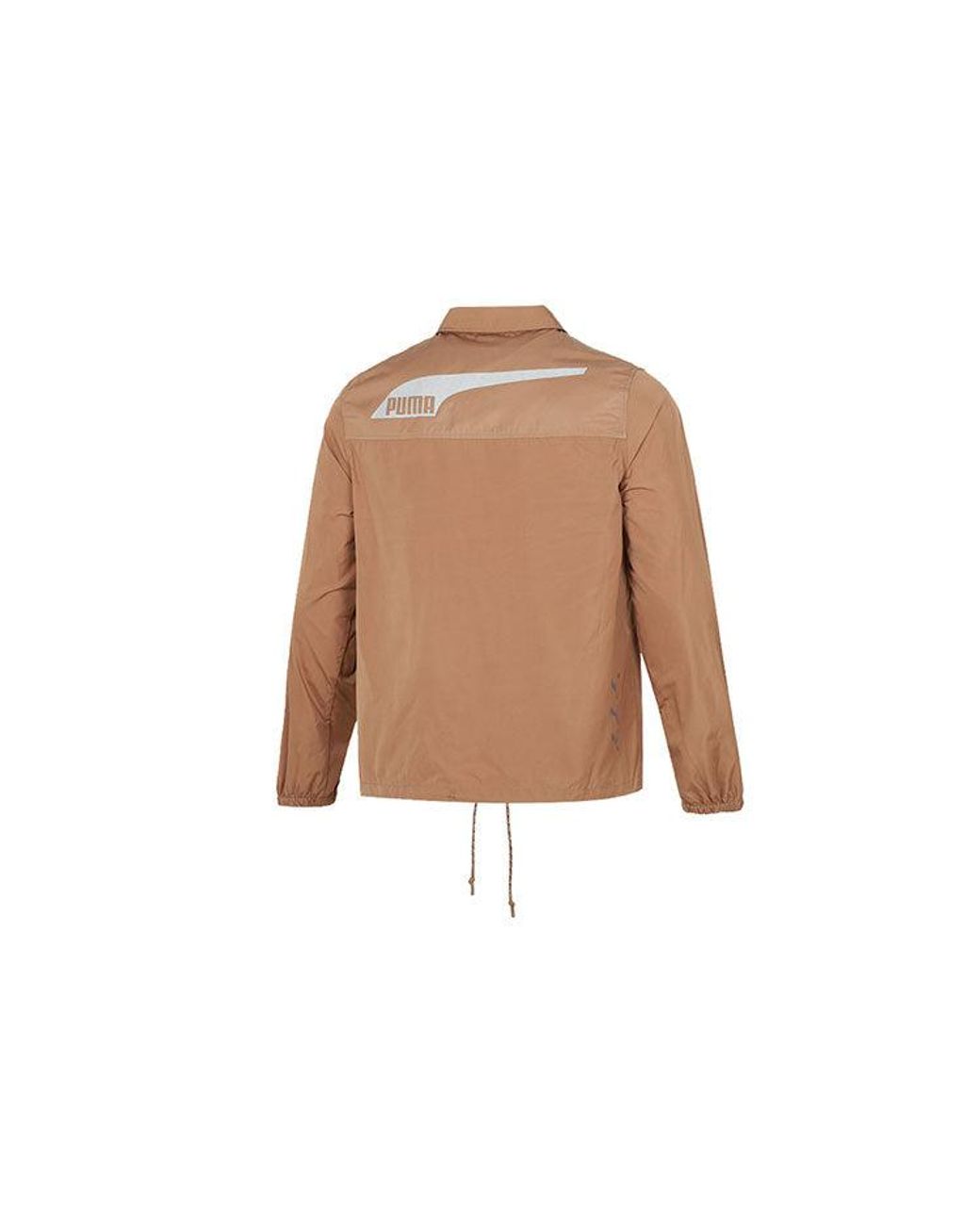 PUMA Brown Skb Logo Printing Jacket