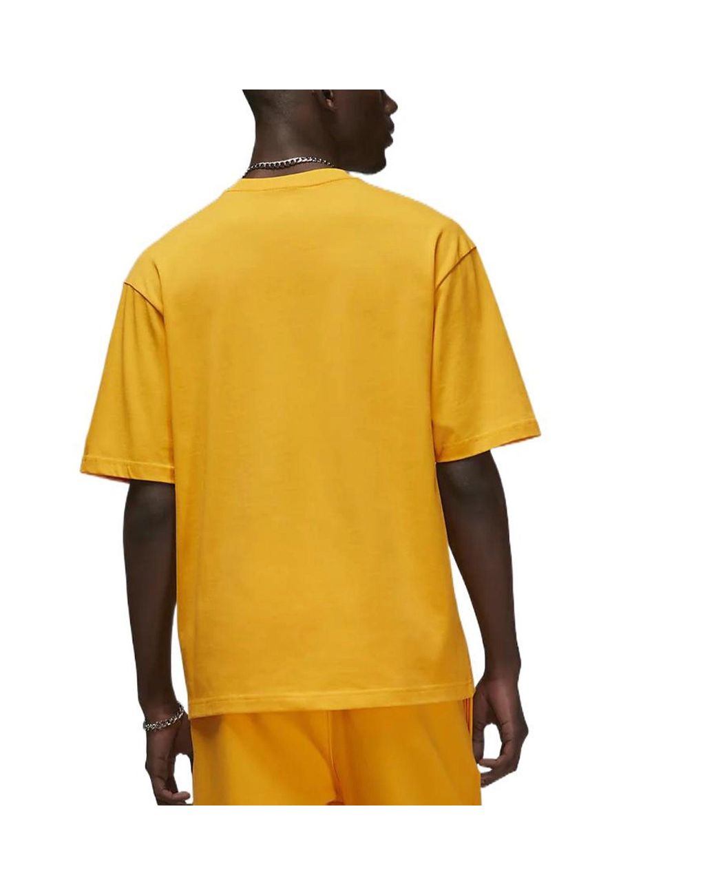 Nike Yellow Nike Jordan Wordmark Tee for men