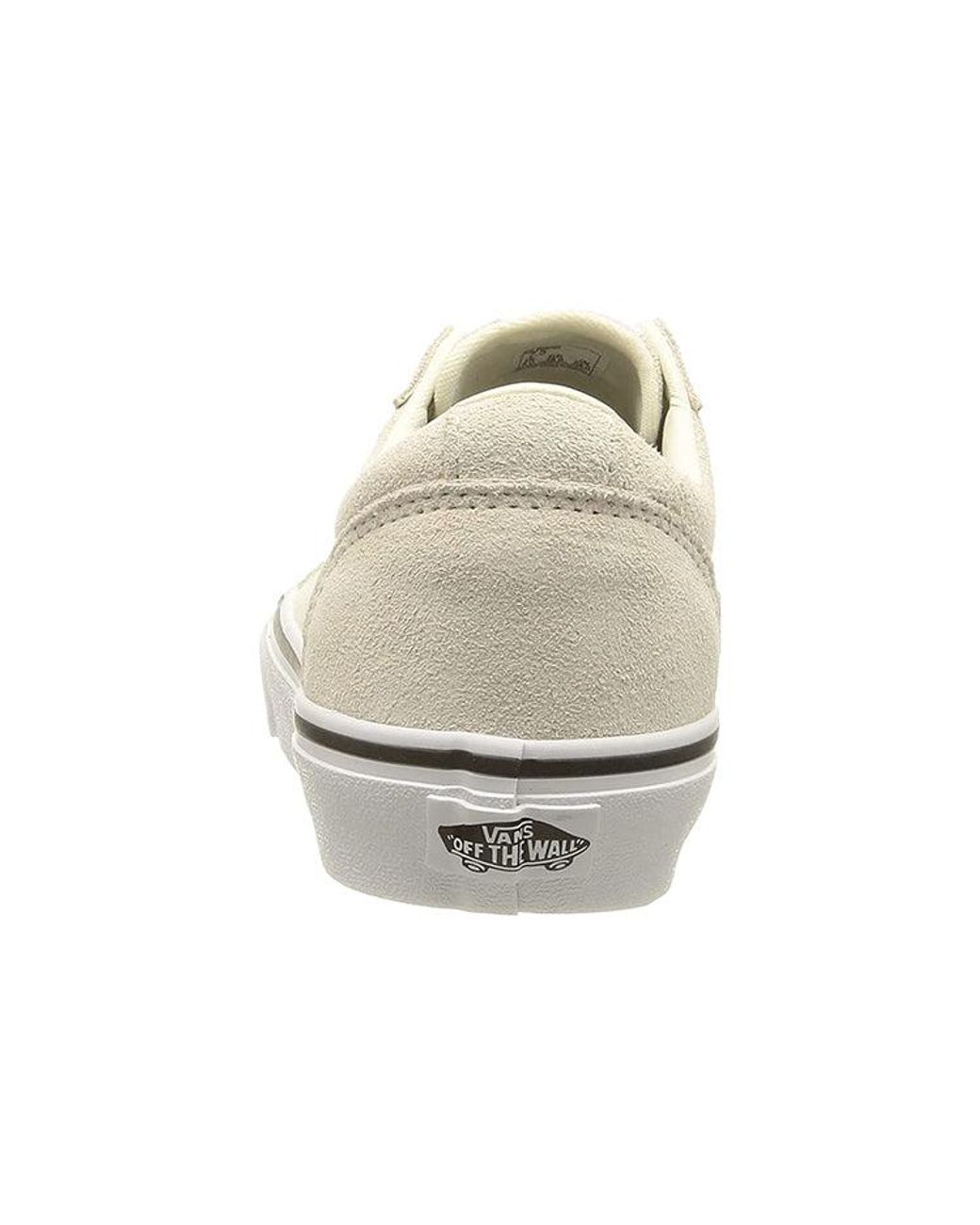 Vans White Wms Ward Skate Shoes for men