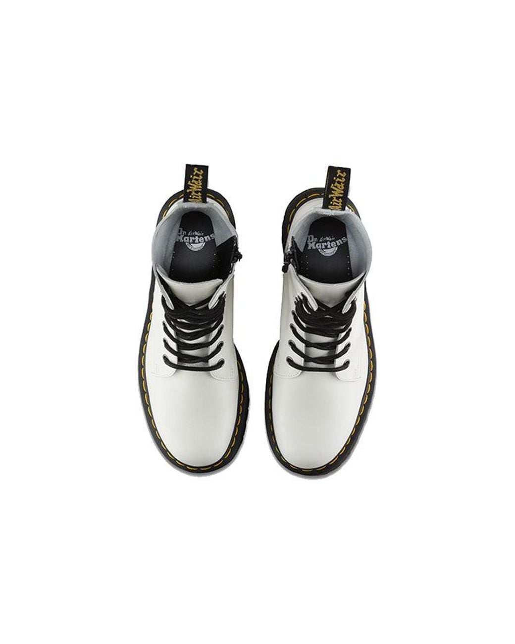 Dr. Martens Black Jadon Smooth Leather Platform Boot