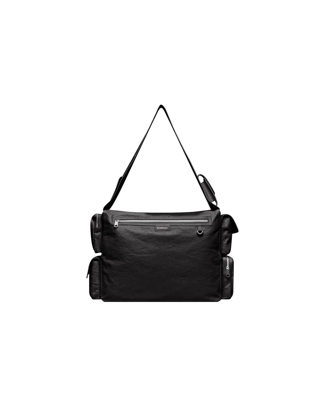 Balenciaga Black Superbusy Large Shoulder Bag for men