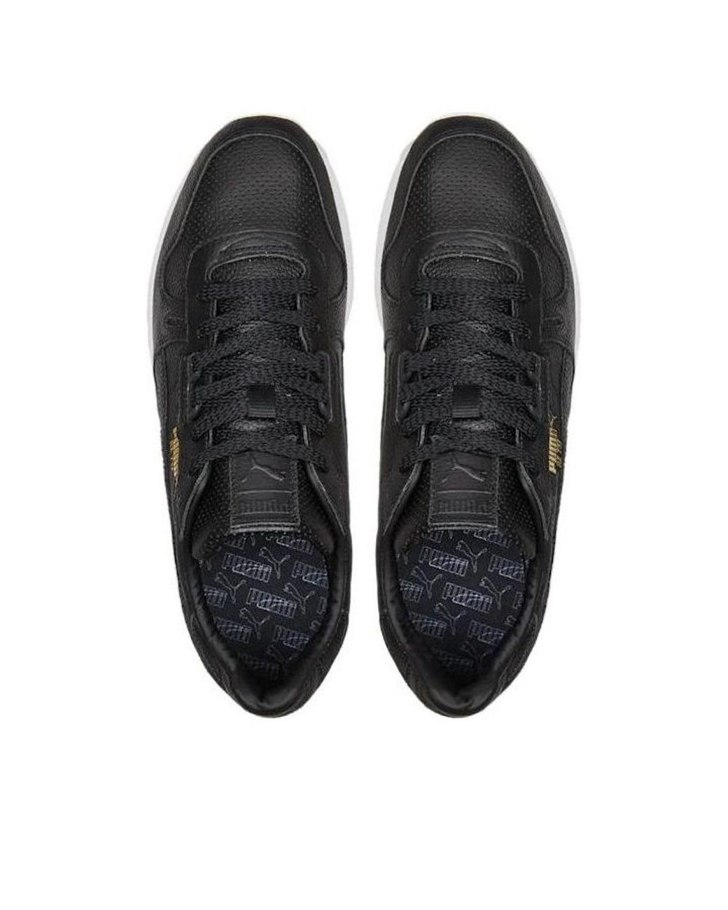 PUMA Black Rx 737 Premium Lace Up for men