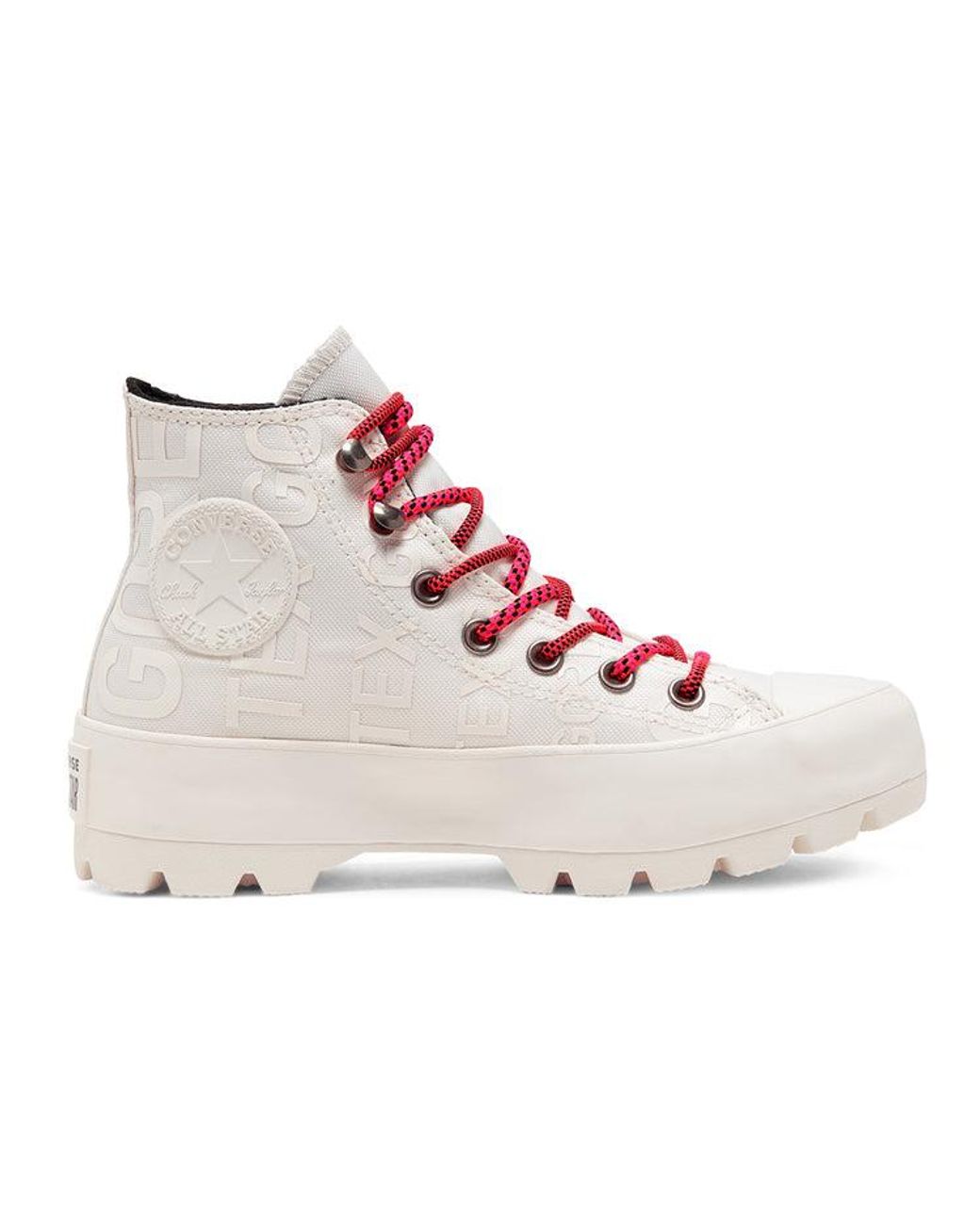 lugged Winter Chuck Taylor All Star High Top in White |