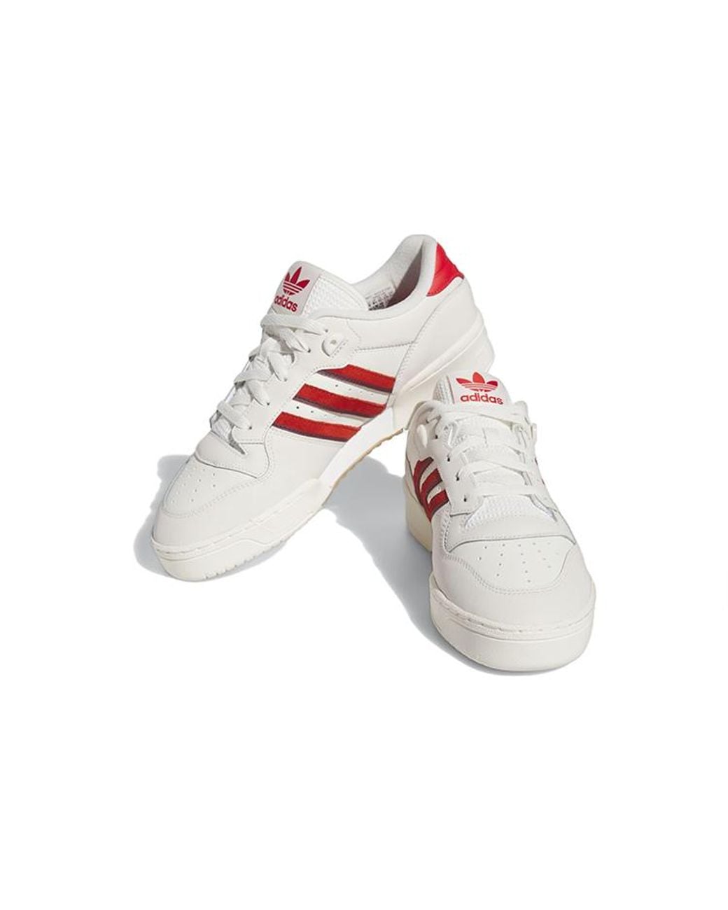 Adidas White Originals Forum Low Shoes 'Cloud Shadow' for men