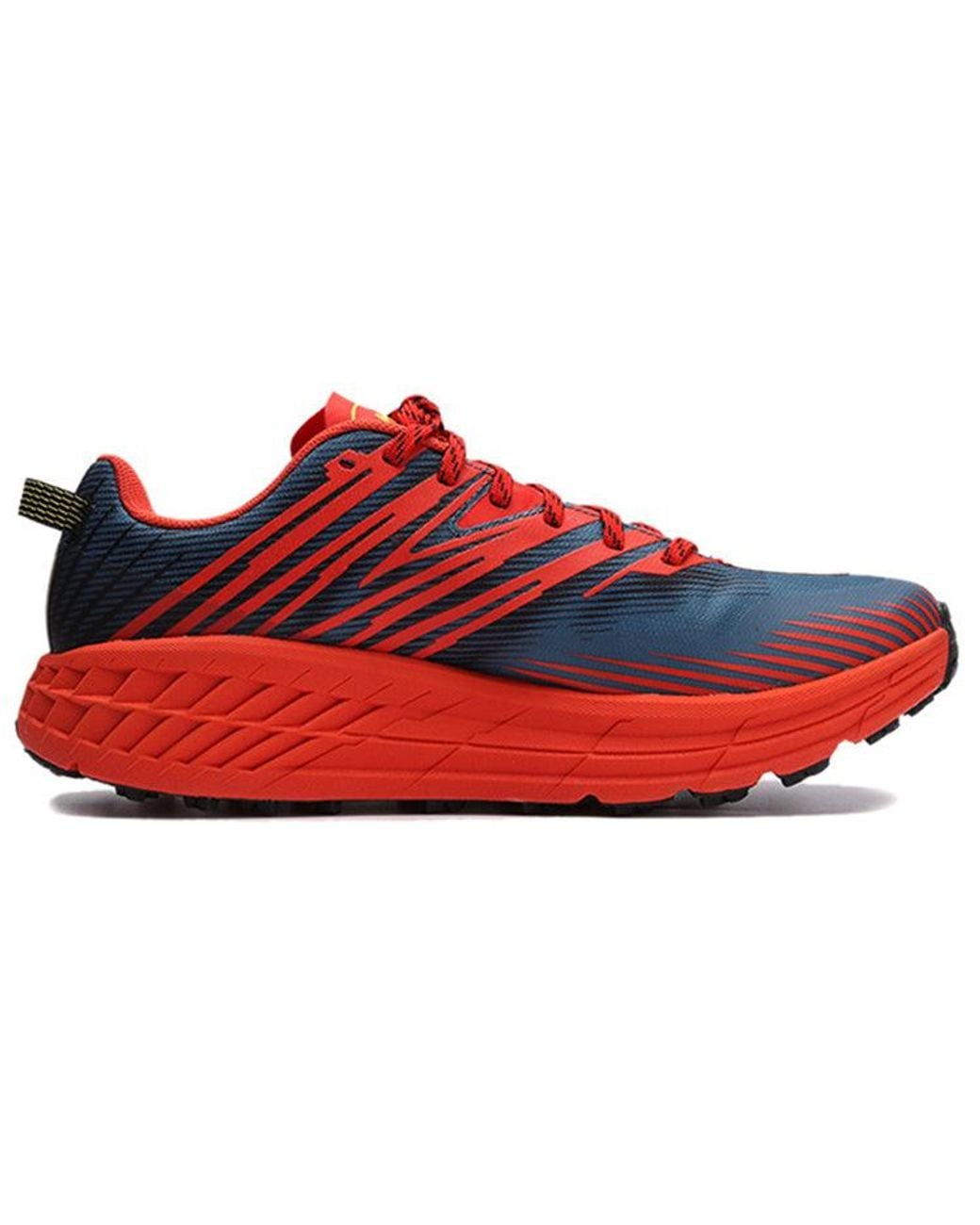 Hoka One One Red Speedgoat 4 Wide 'Fiesta Provincial' for men