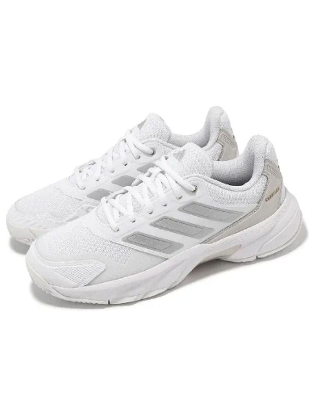 Adidas White (Wmns) Courtjam Control 3