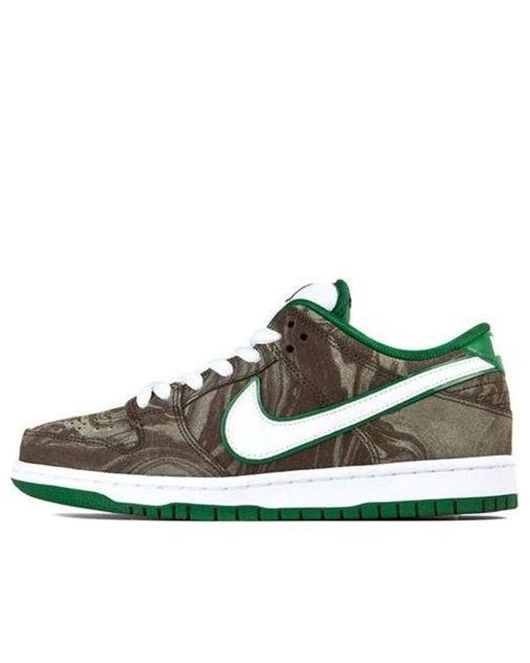 Nike Green Sb Dunk Low Prm 'Coffee' for men