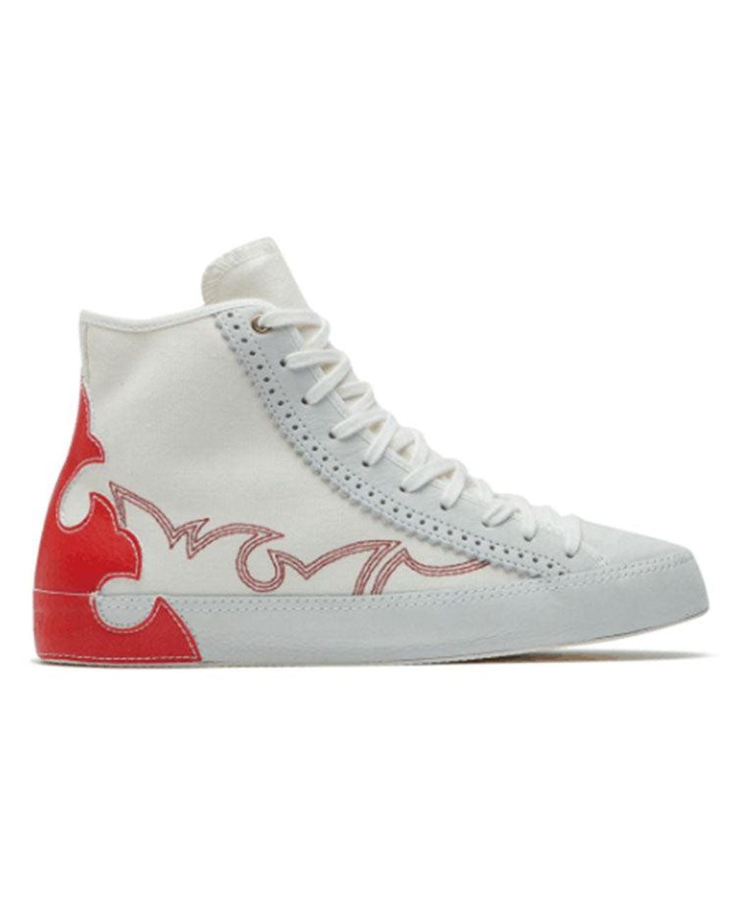 Converse White (Wmns) Chuck Taylor All Star Sasha High Top Canvas Le Egret