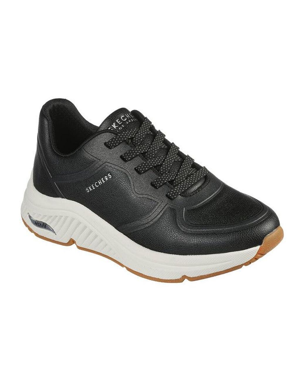 Skechers Black (Wmns) Arch Fit: S-Miles Mile Makers
