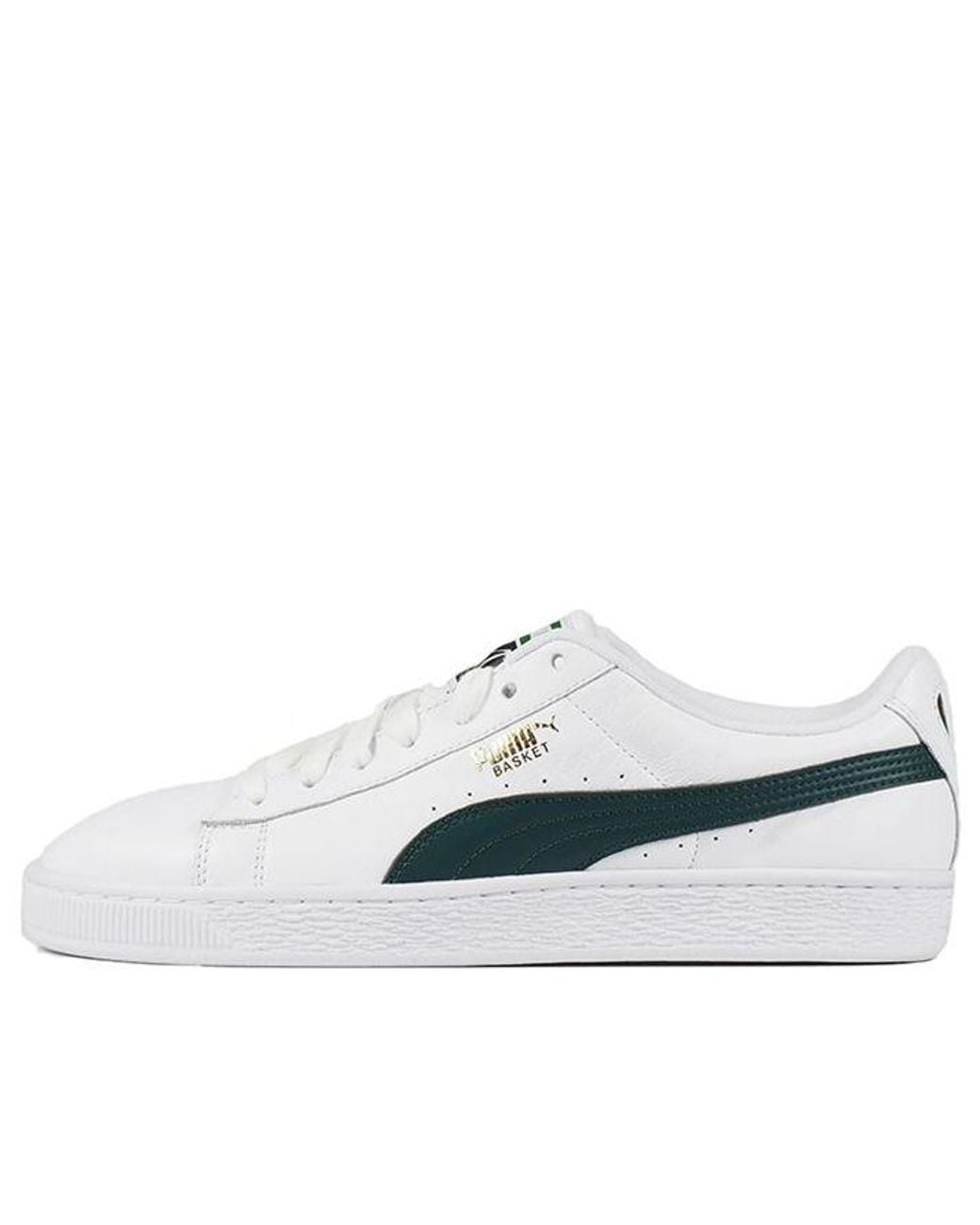 PUMA White Basket Lfs for men
