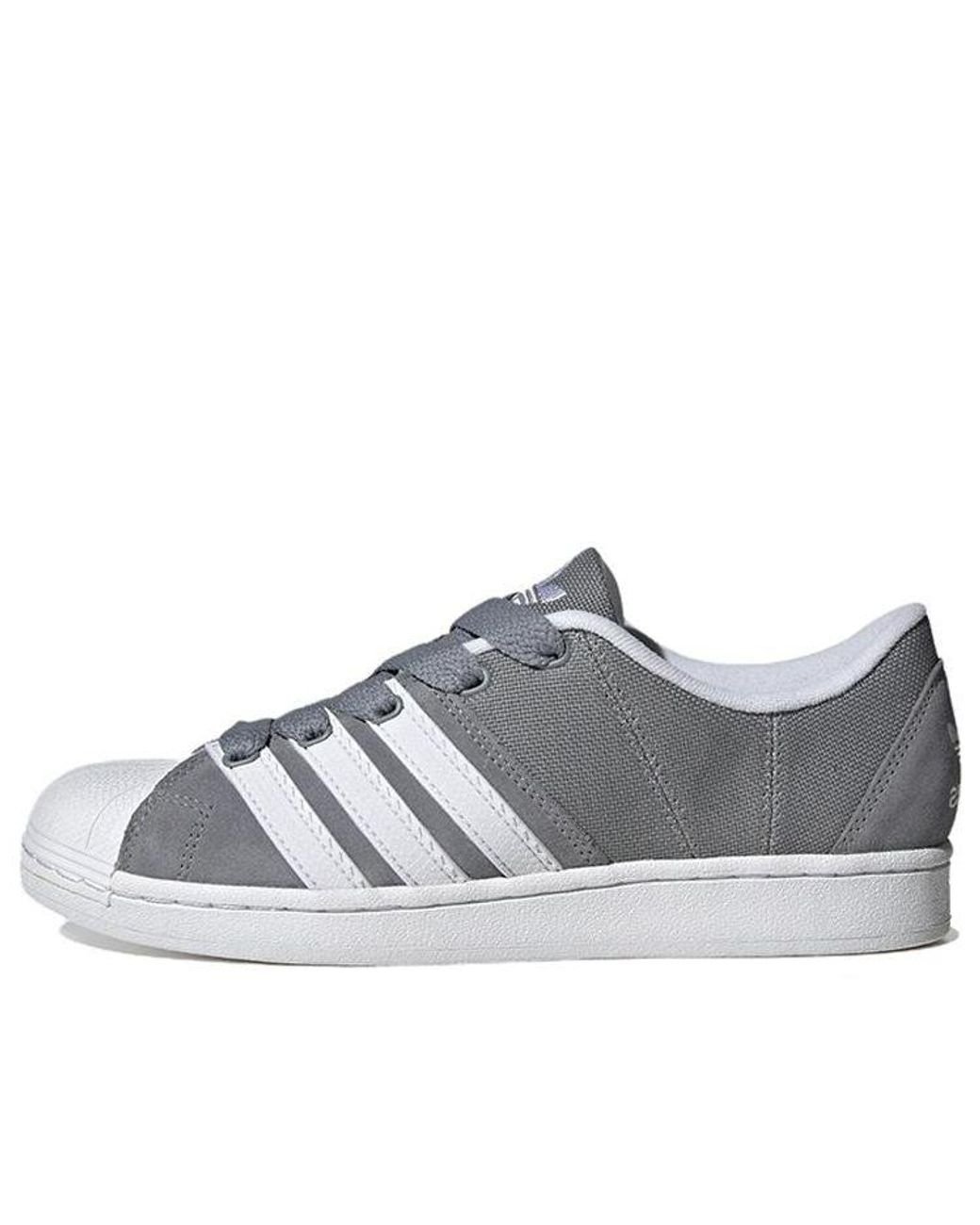 adidas Superstar Supermodified 'grey White' in Gray for Men | Lyst