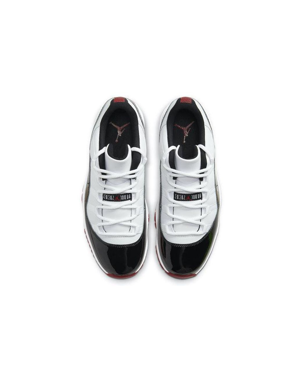 Nike White 11 Retro Low 'Concord-Bred' for men