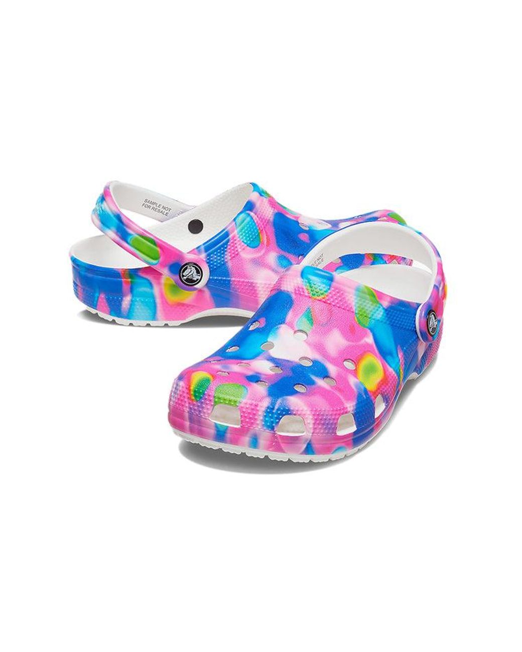 CROCSTM Blue Classic Beach Sandals