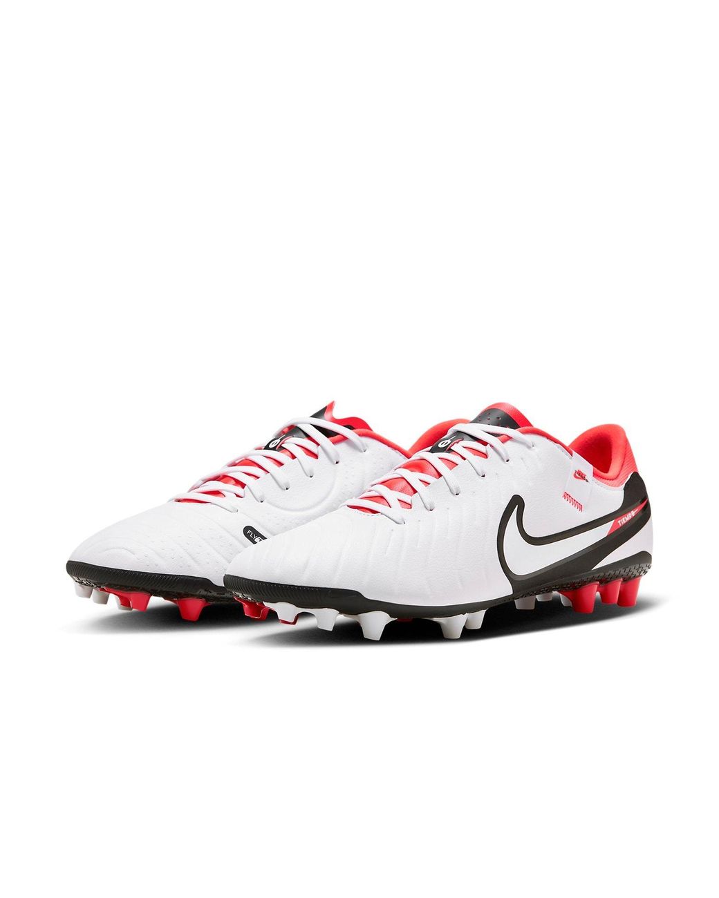 Nike White Legend 10 Academy Ag Crimson' for men