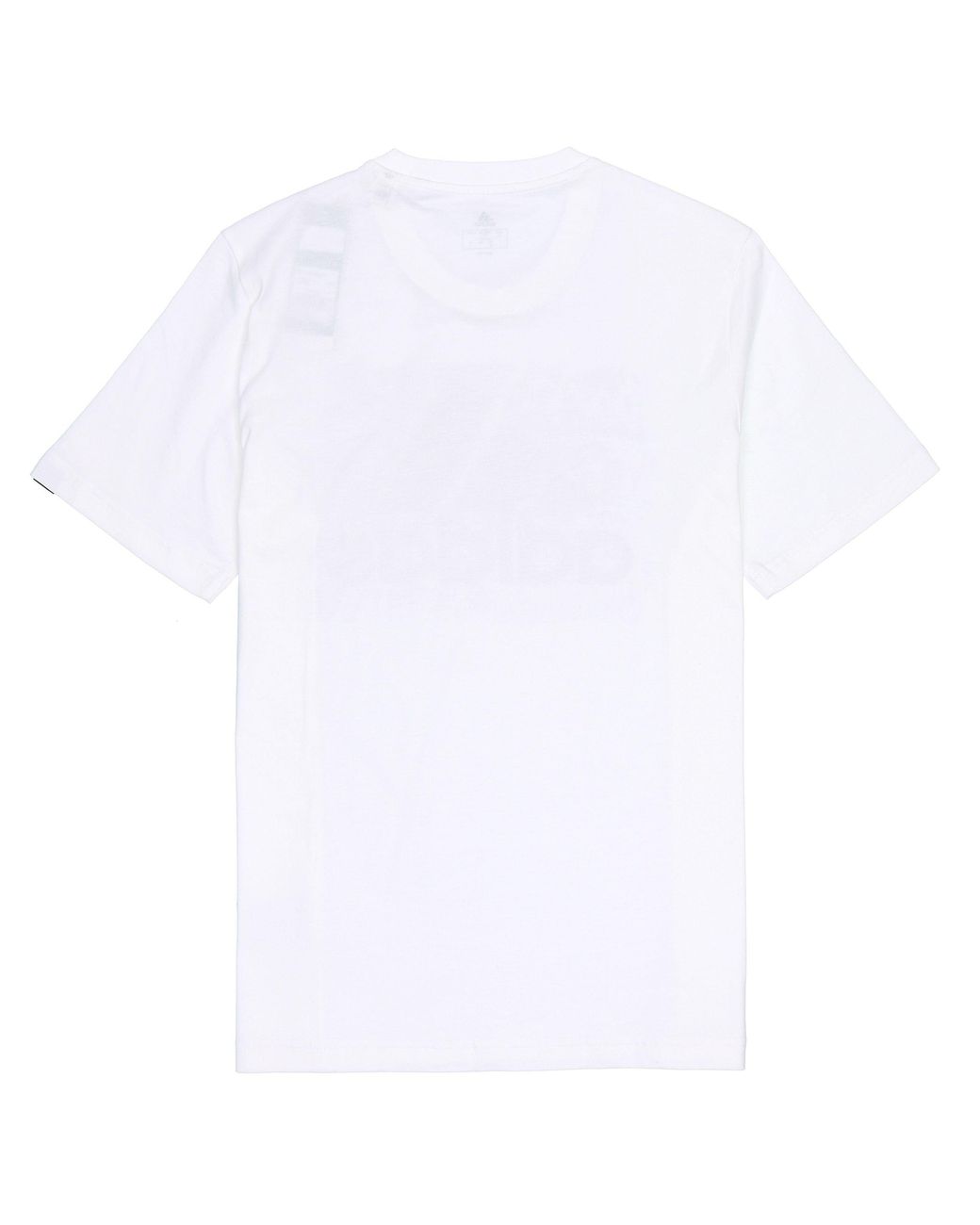 Adidas White M Ddlbmb L T Graffiti Printing Logo Sports Short Sleeve for men