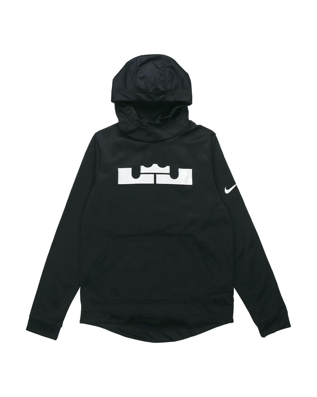 Nike Black Lebron James Basketball Fleece Lined Hooded Pullover Sports for men