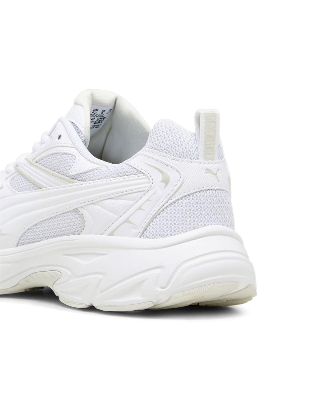 PUMA White Morphic Base Sneakers Trainers for men