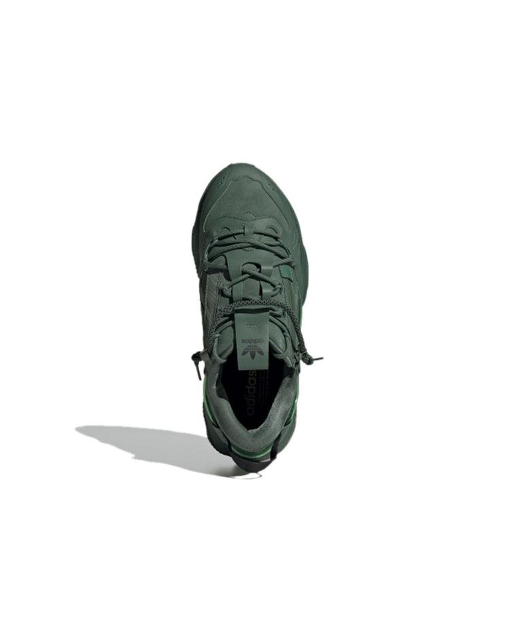 Adidas Green Ozweego Zip Oxide Gum' for men
