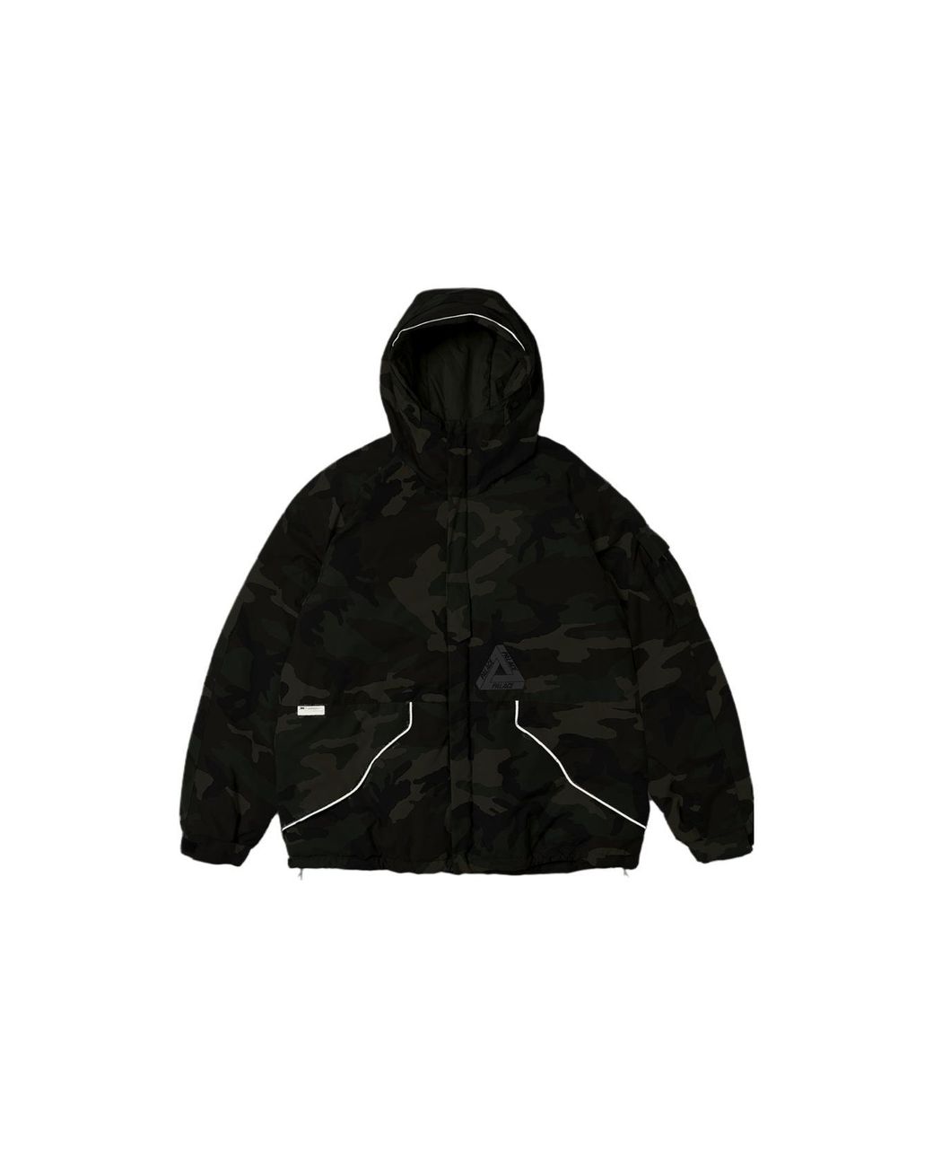 Palace Fw23 P-Tech Hooded Jacket 'Olivegreen' for men