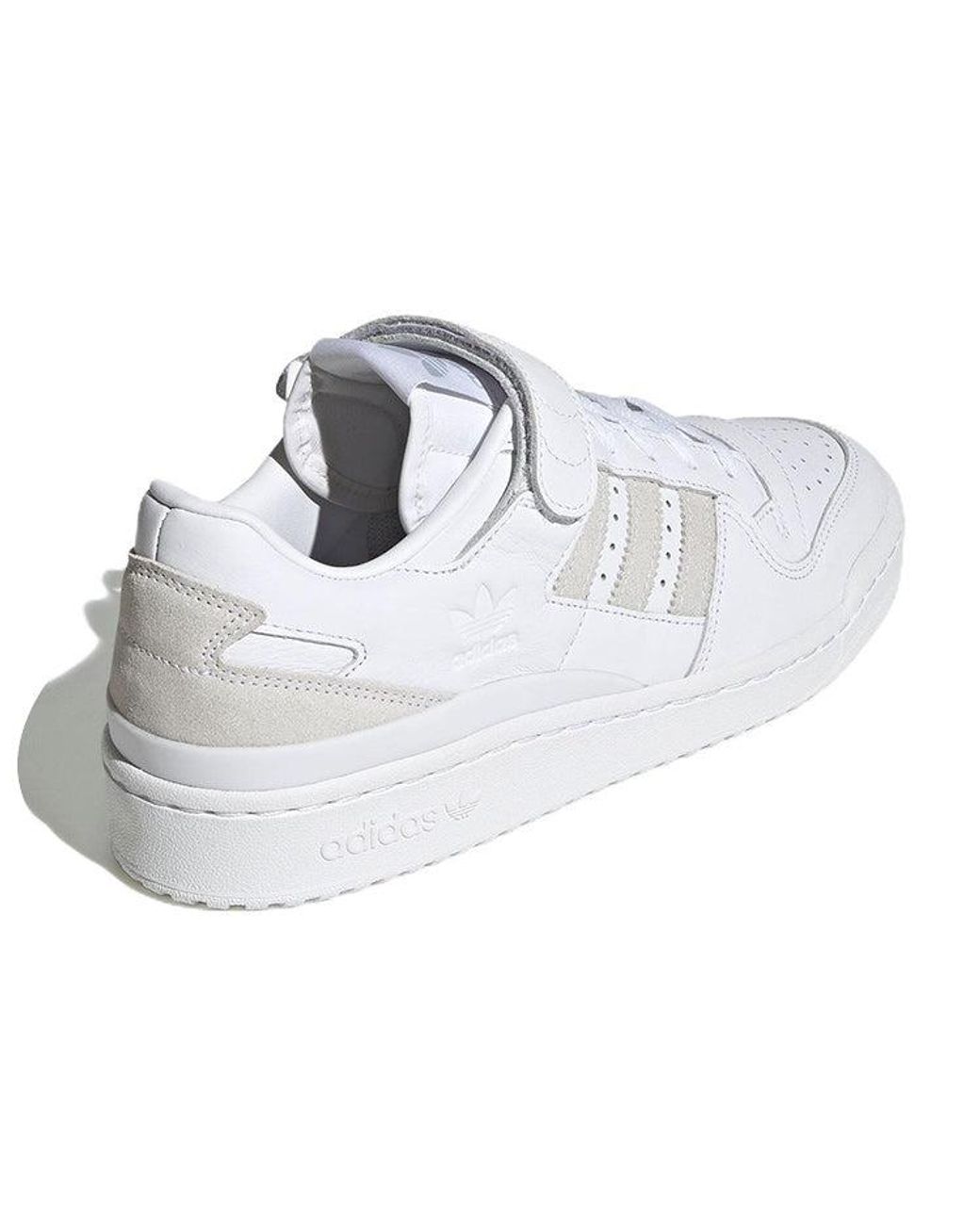 Adidas White Originals Forum 84 Low 'Clear' for men