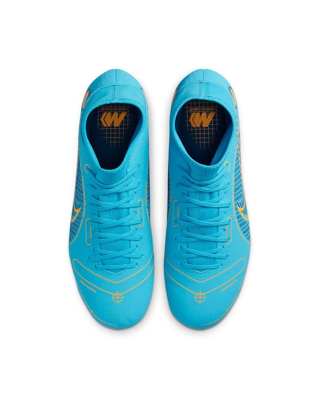Nike Blue Mercurial Superfly 8 Academy Hg 'Light' for men