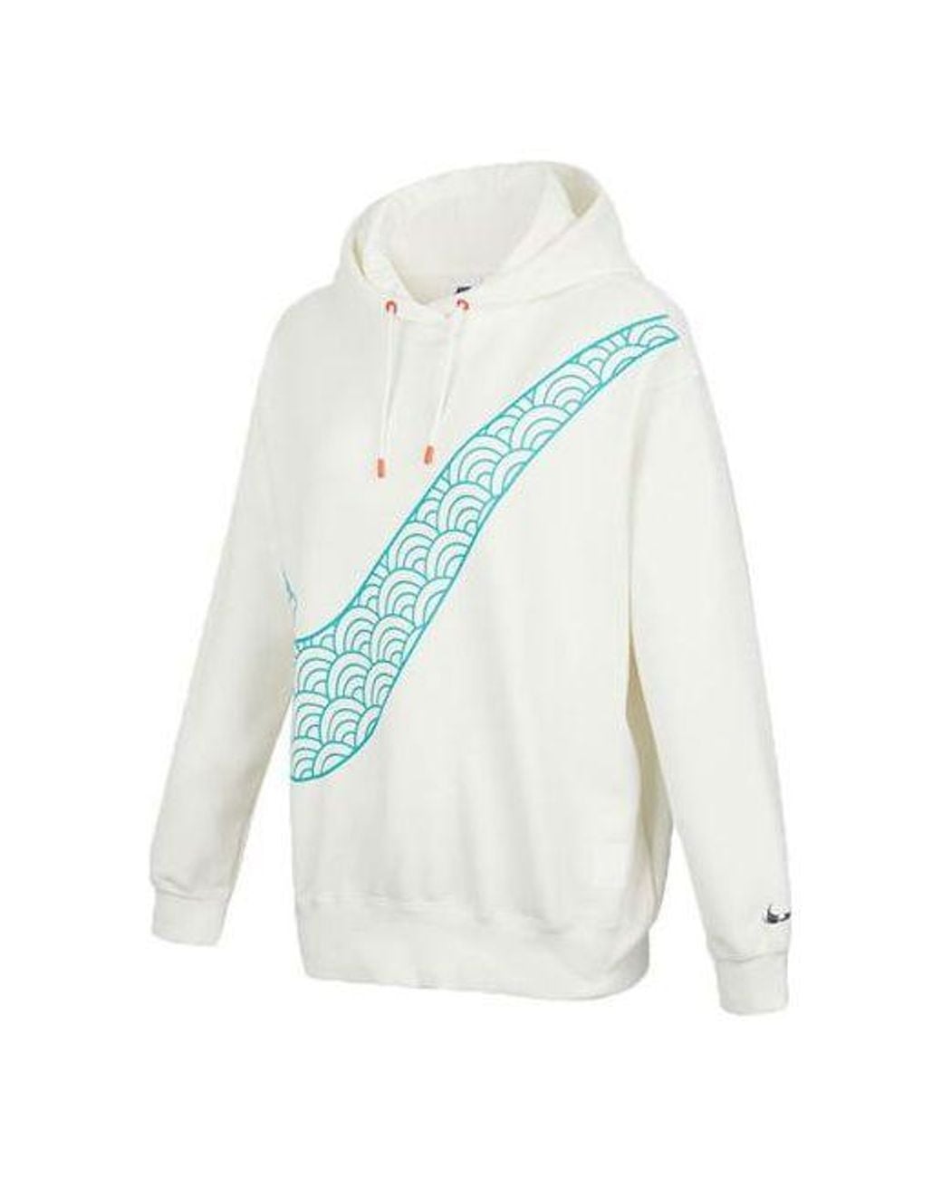 Nike Blue (Wmns) Cny New Year's Edition Hoodie Fleece Loose Knit Sports