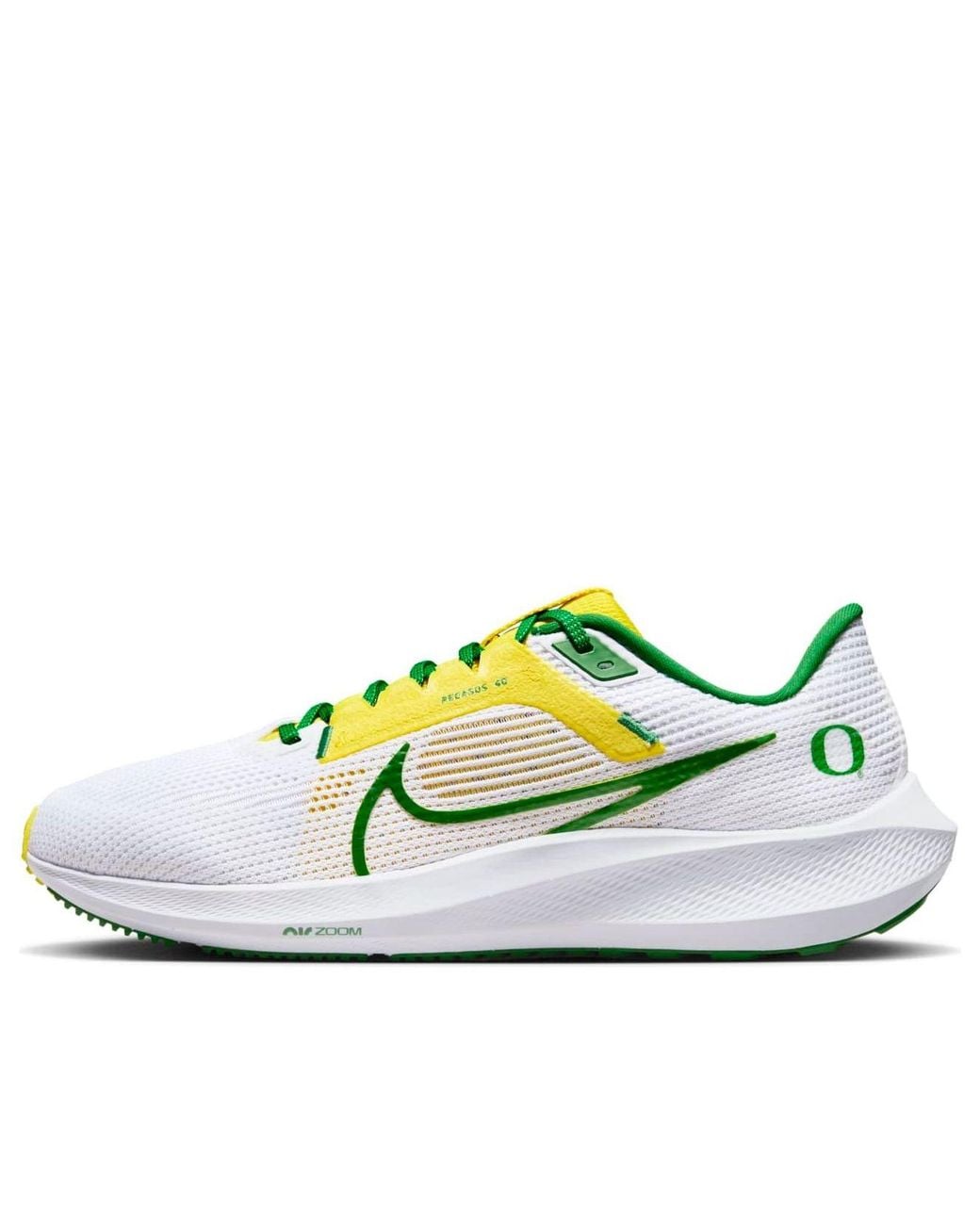 Nike White Air Zoom Pegasus 40 'Oregon' for men