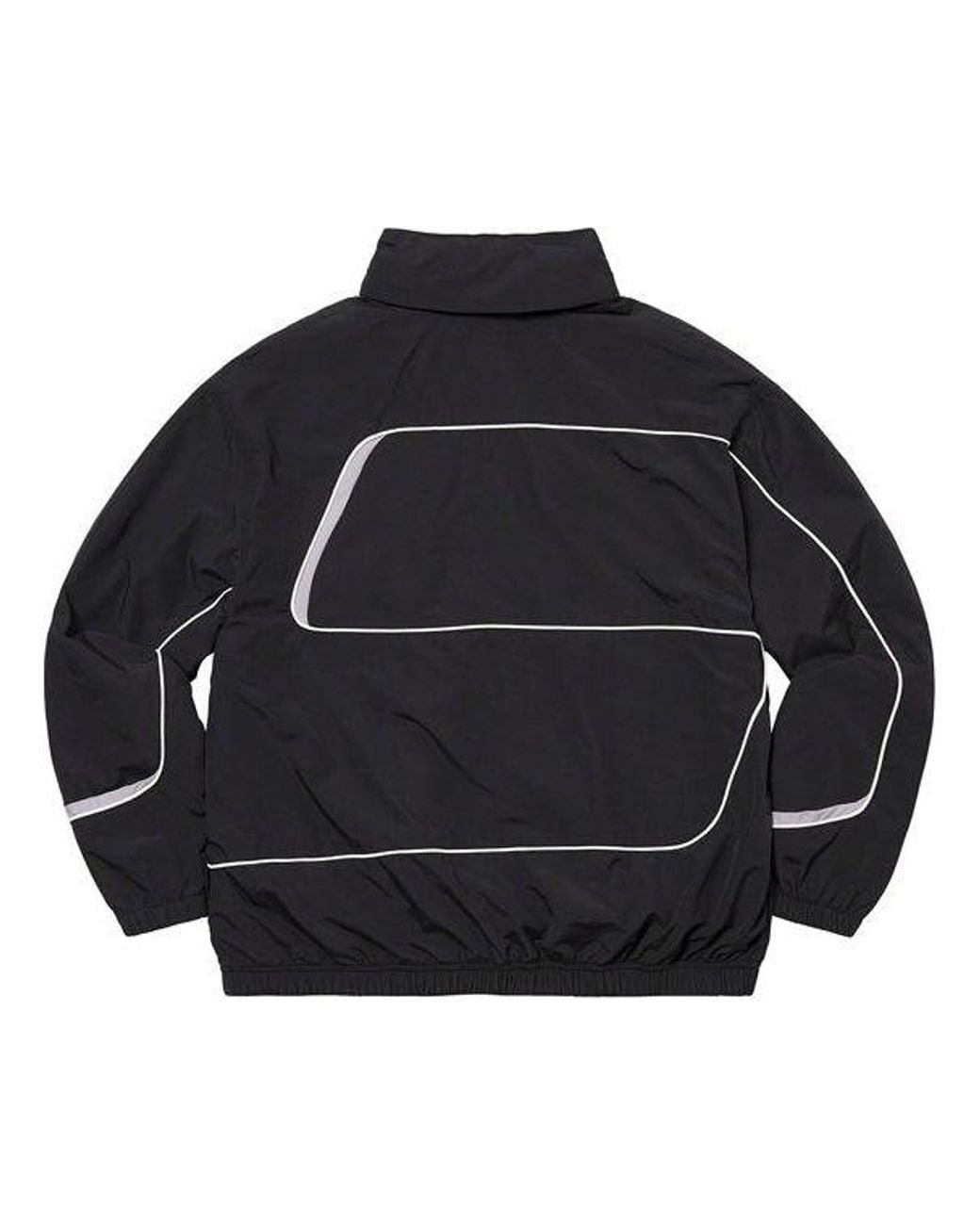 Supreme S Paneled Track Jacket Whtie' in Black for Men | Lyst