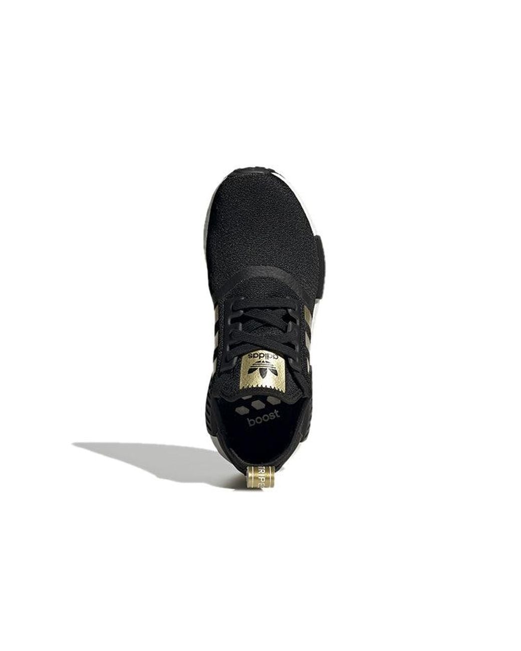 Adidas Black (Wmns) Nmd_R1 'Metallic Formstrip