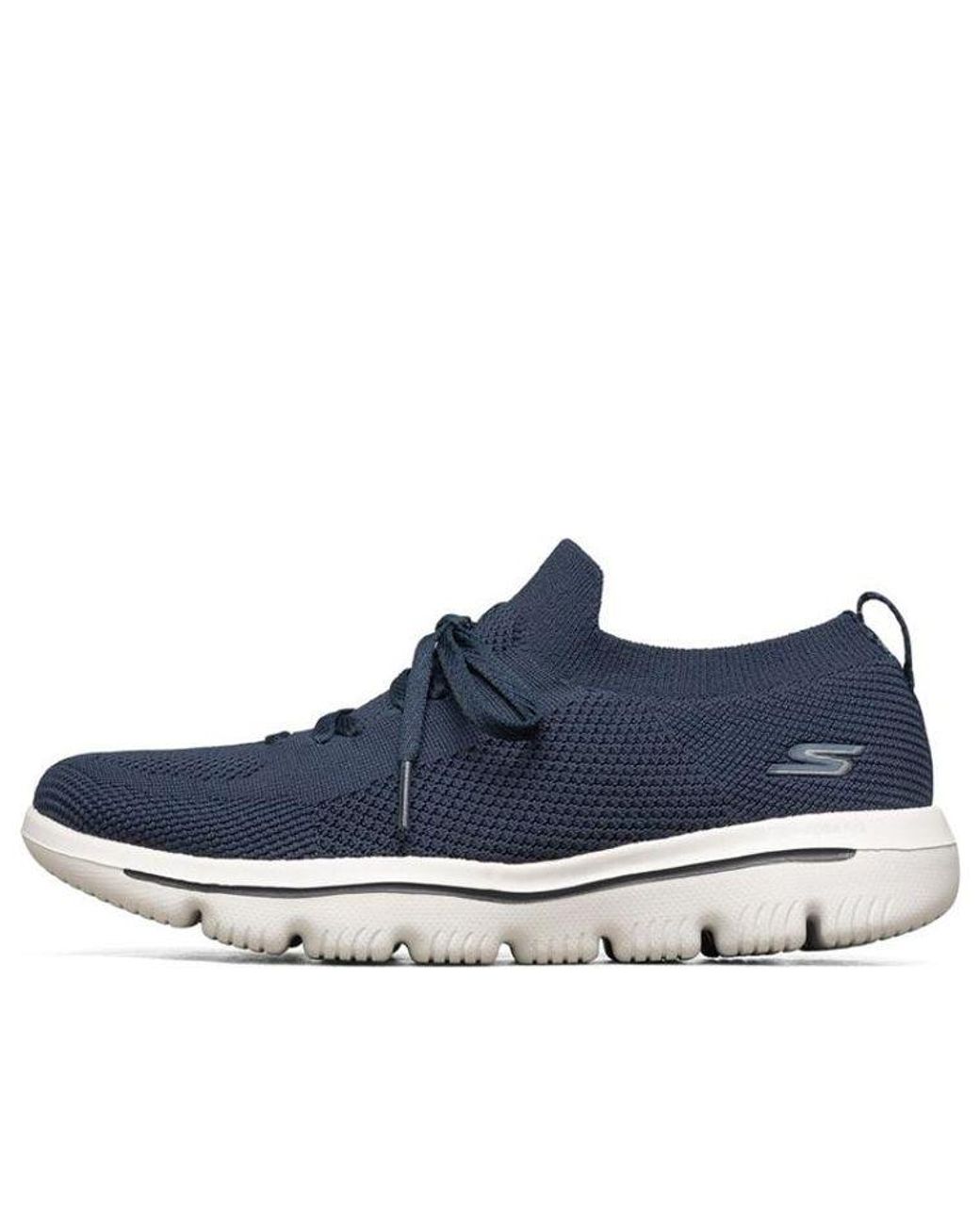 Skechers Blue (Wmns) Go Walk Evolution Ultra Sports Shoes