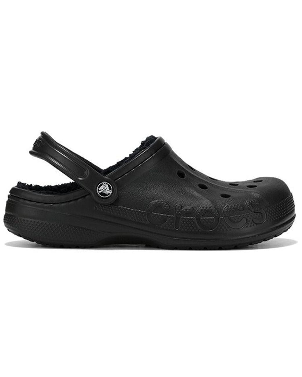 CROCSTM Black Baya Lined Clog for men