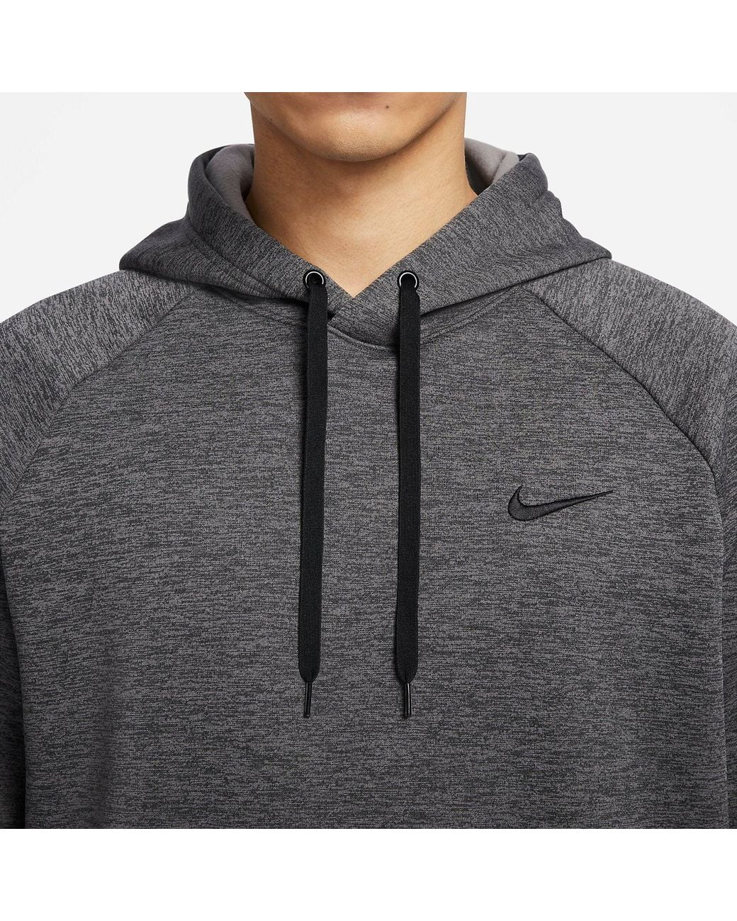 Nike Gray Therma-Fit Hoodie Pullover for men