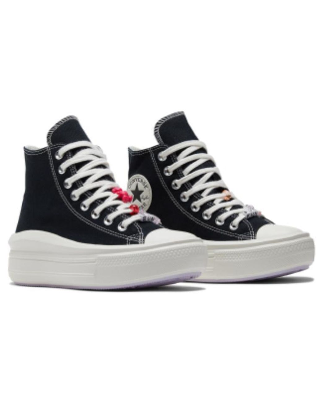 Converse Blue (Wmns) Chuck Taylor All Star Move Platform High 'Diy Beads'