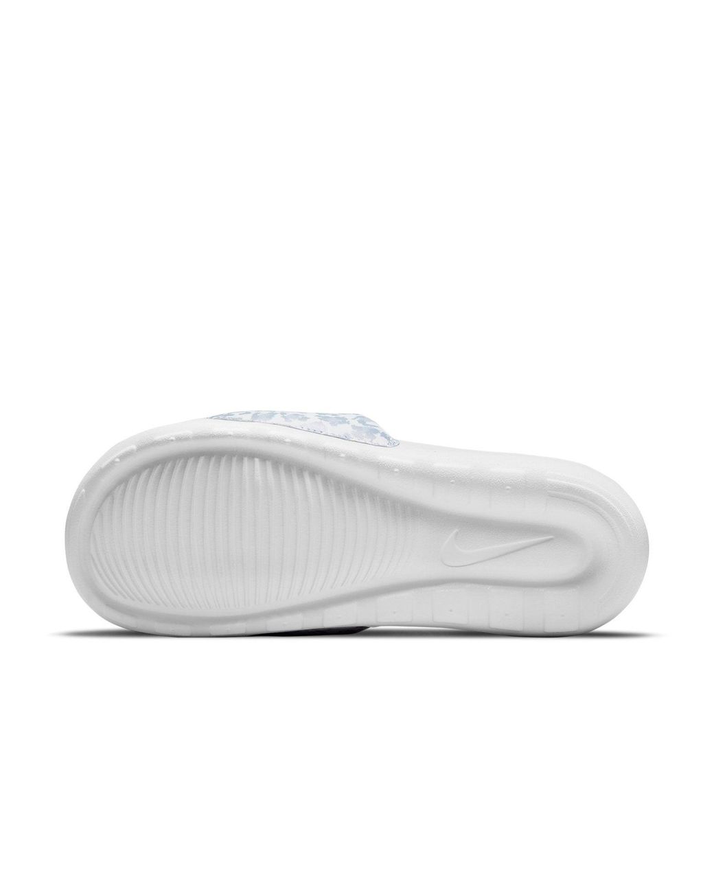 Nike White (Wmns) Victori One Printed Slide 'Leopard'