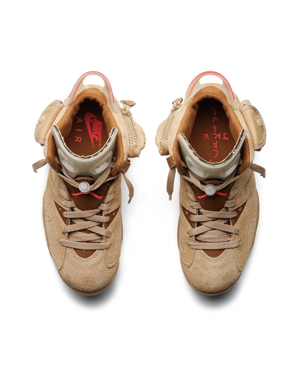 Nike Brown 6 Retro X Travis Scott 'British Khaki' for men