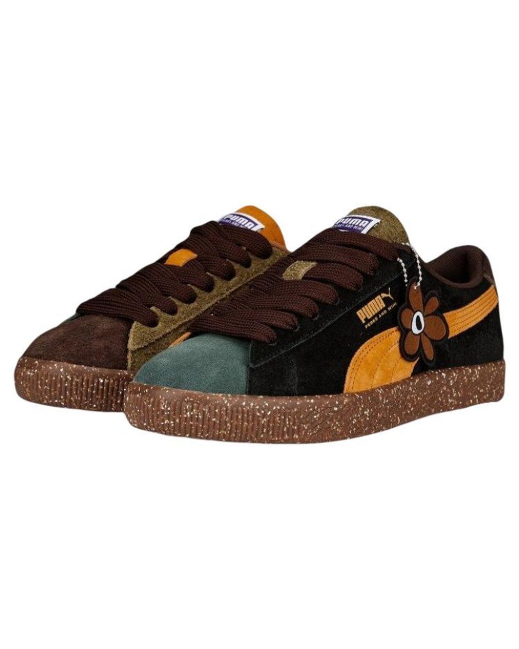 PUMA Brown Perks And Mini X Suede Vintage 'Bio/Verse' for men
