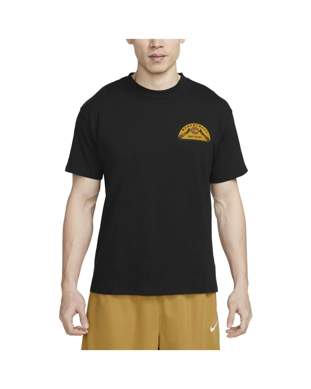 Nike Black Max90 Basketball T-Shirt for men