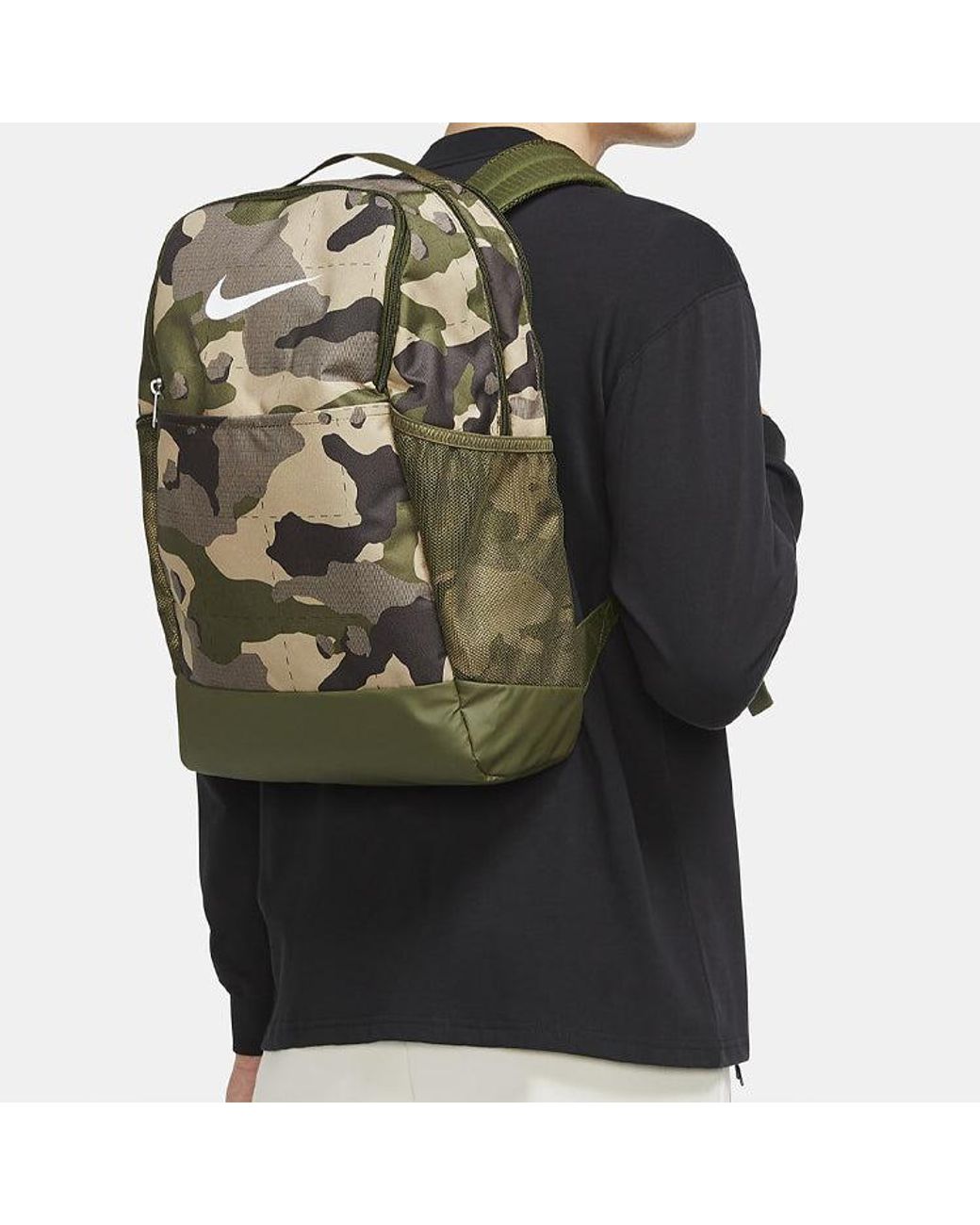 nike brasilia all over print backpack