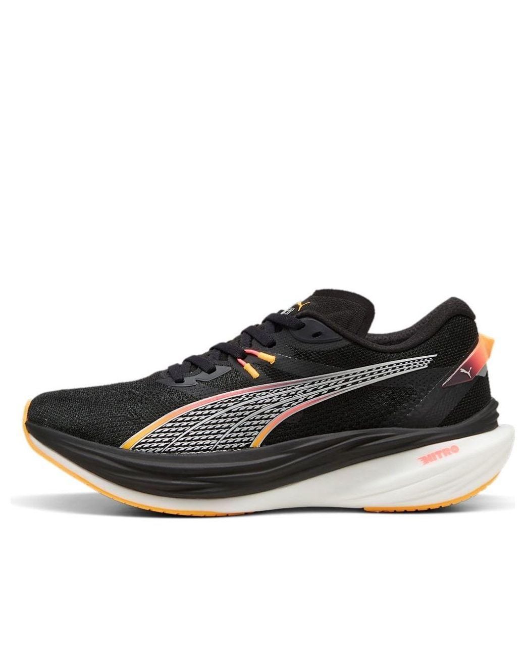 PUMA Black Deviate Nitro 3 Sun Stream' for men